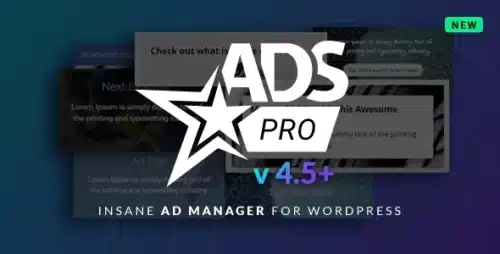 Free Digital Hub: Download Ads Pro Plugin 4.89 Free with GPL License – Multi-Purpose WordPress Advertising Manager