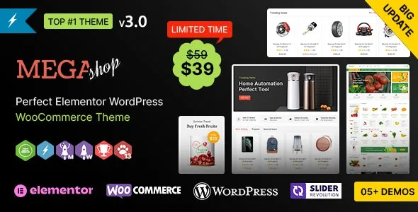 Mega Shop WP Theme