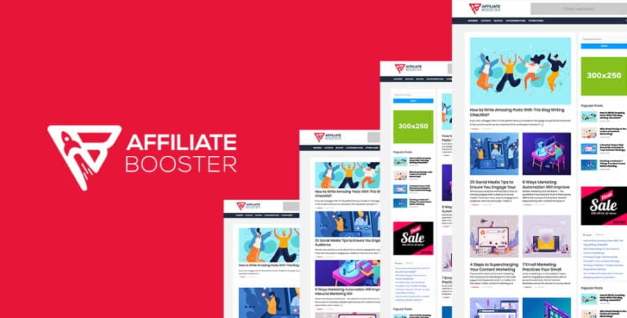Affiliate Booster Theme for WordPress Affiliate Websites – Version 2.0.59